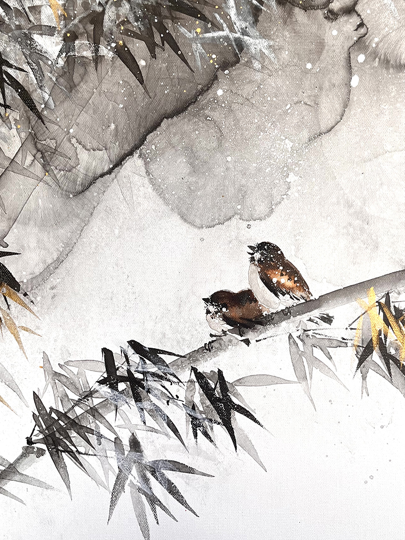 凍ノ墨竹 作品画像 4