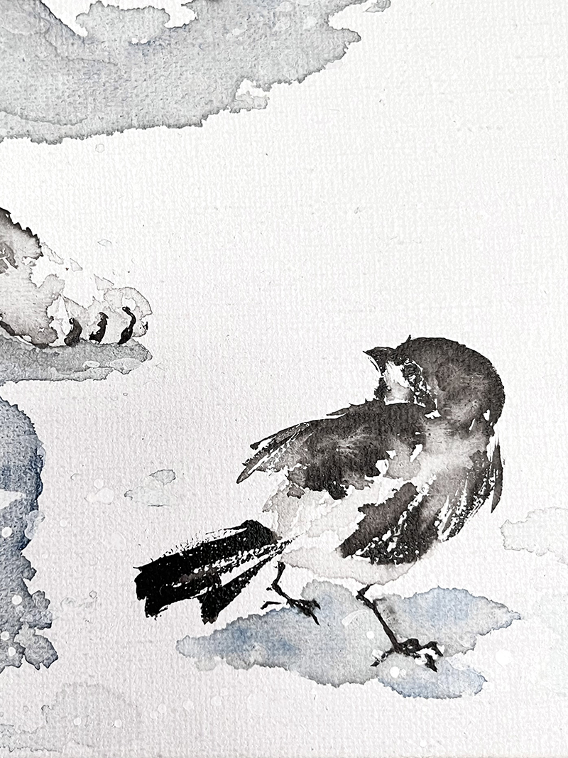 吾輩と朝雀の顔見世 作品画像 6