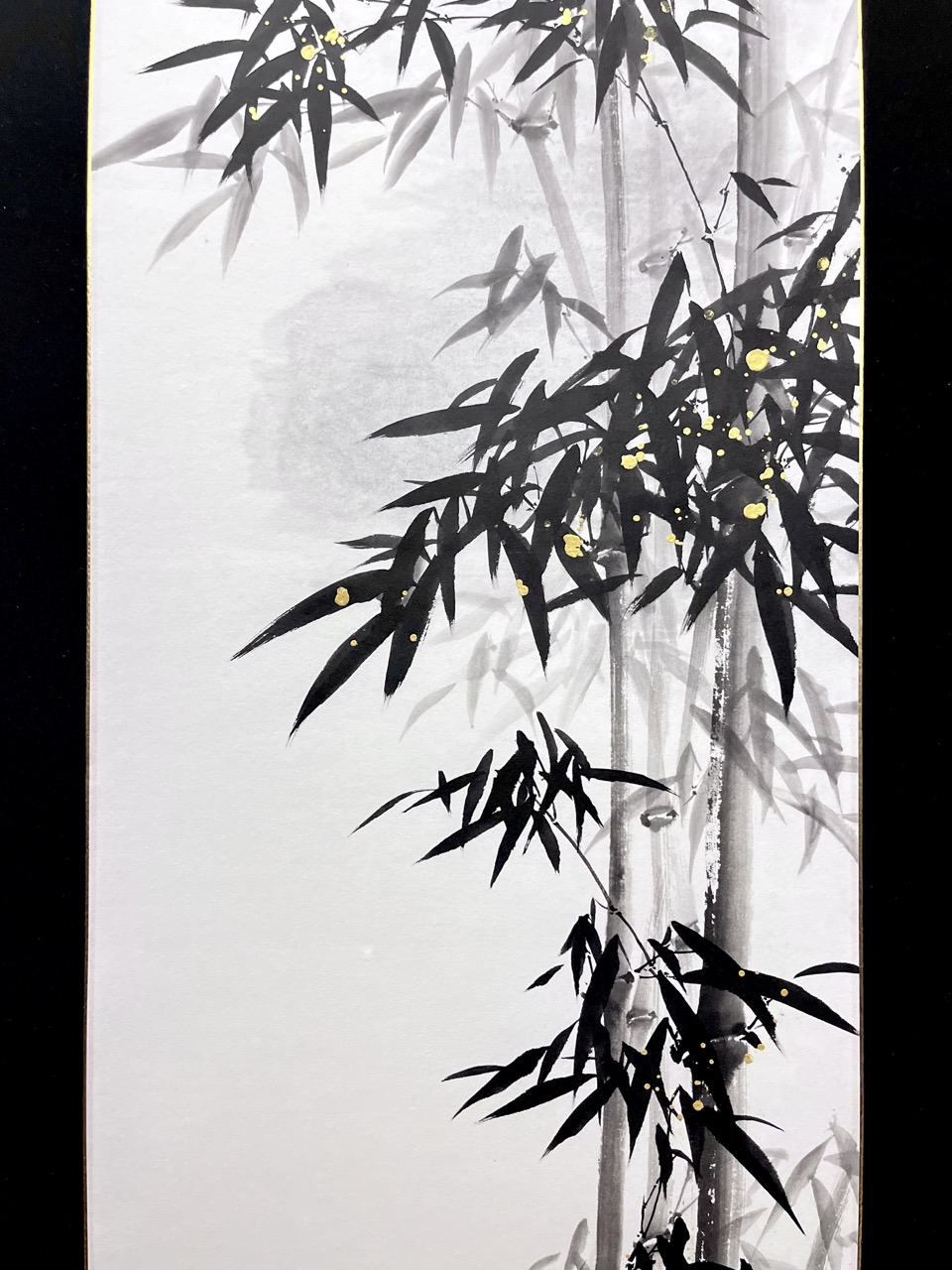墨竹仰猫 作品画像 3