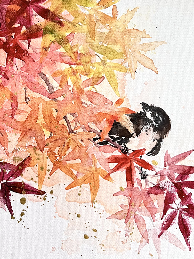 深山の火 作品画像 8