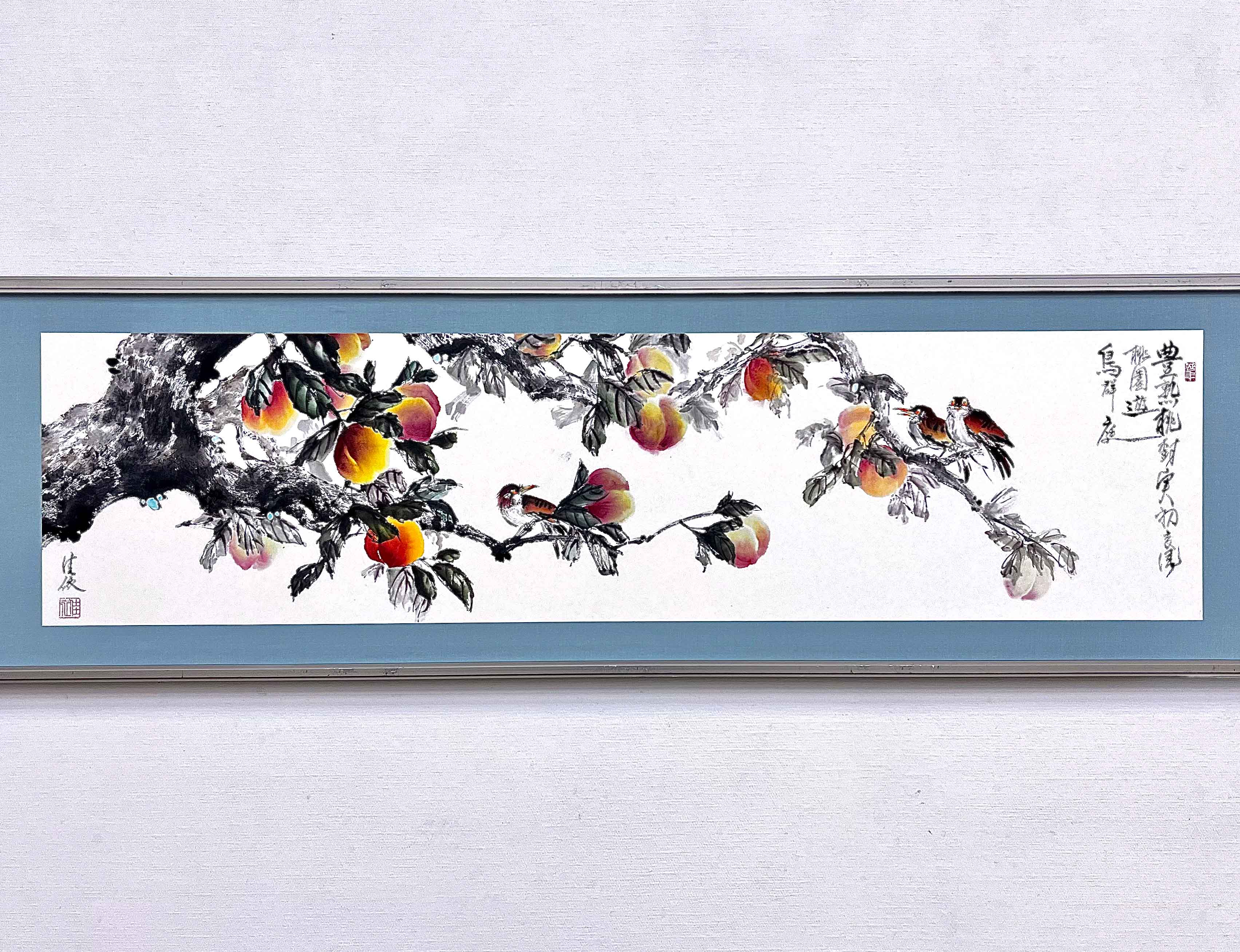 寿桃鳴禽 作品画像 1