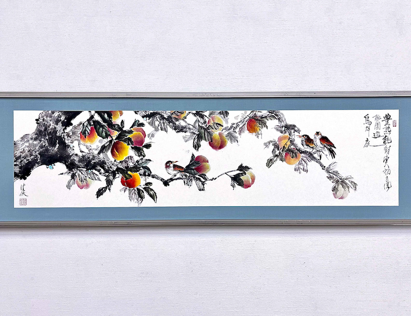 寿桃鳴禽 作品画像 1