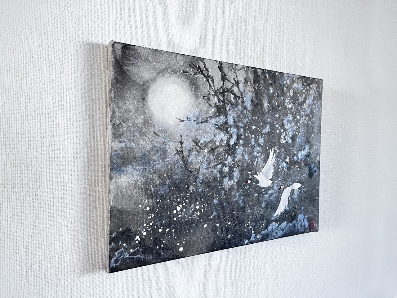 雪中双鶴 作品画像 2